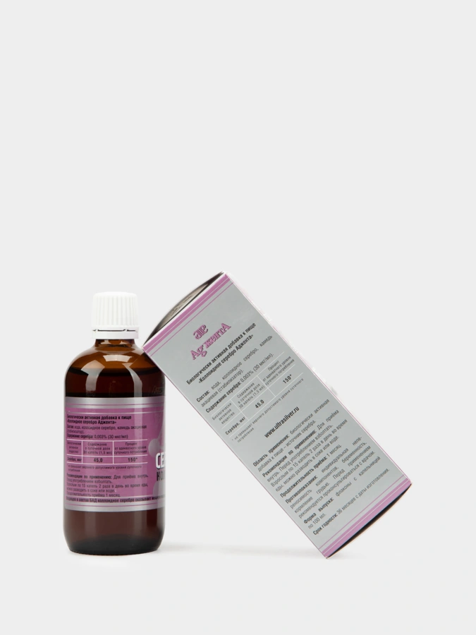 Коллоидное серебро, 1 упаковка