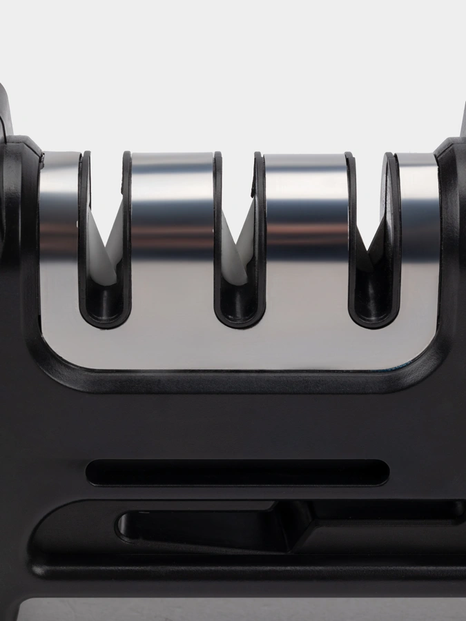 Точилка для ножей "Алмаз" + набор ножей с доской и ножницами в подарок