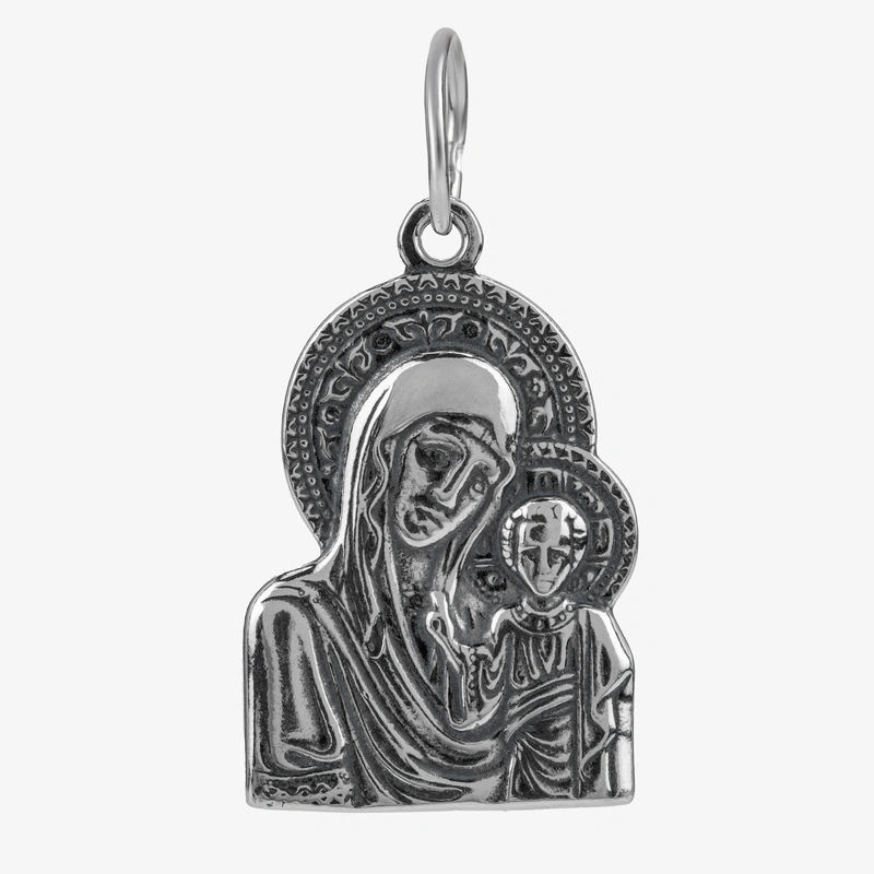 Подвеска-икона Казанская Божья Матерь
