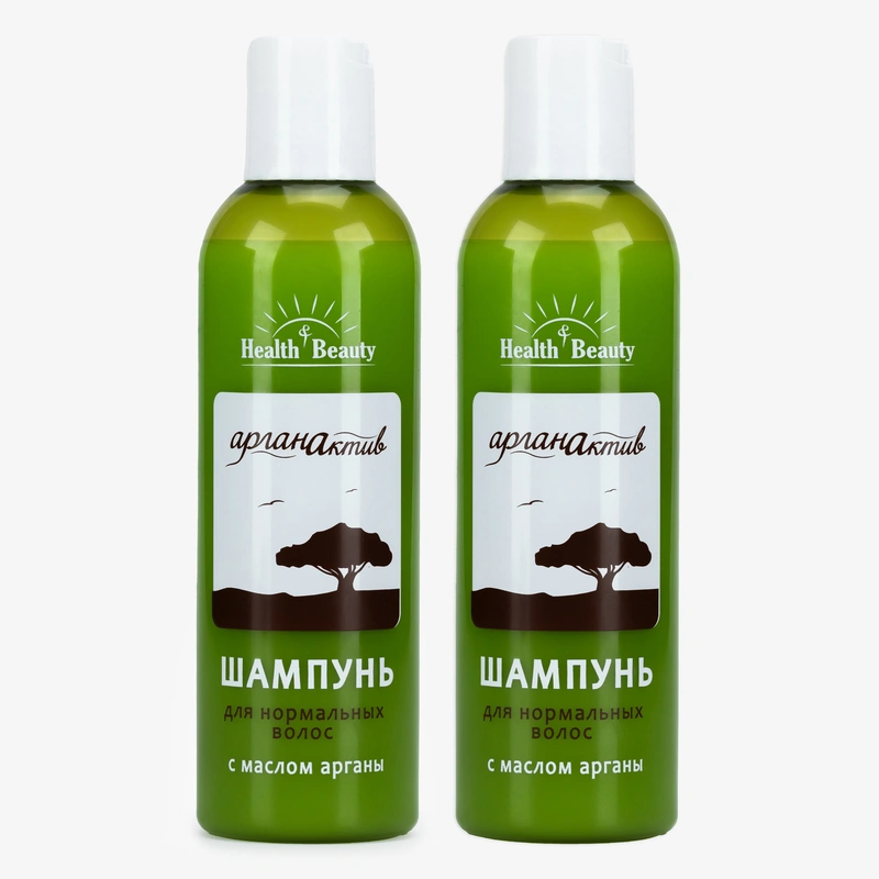 Шампунь с маслом арганы, 2 упаковки