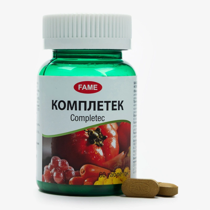 Таблетки Комплетек, 60 шт