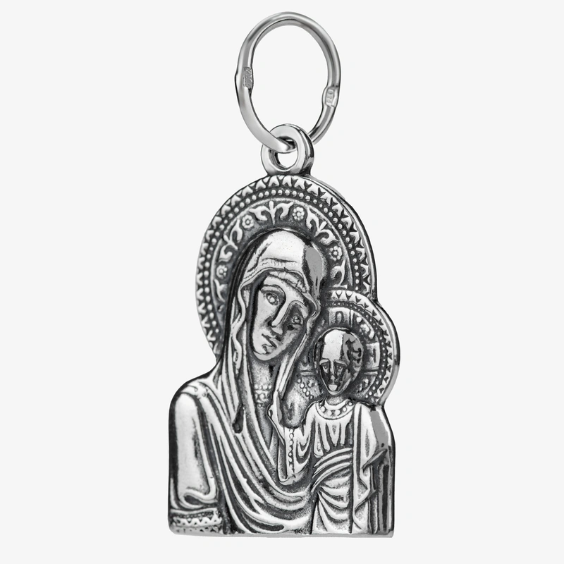 Подвеска-икона Казанская Божья Матерь