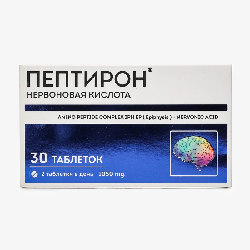 Таблетки Пептирон, 30 шт