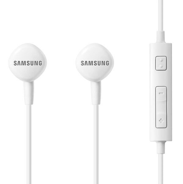 

Гарнитура вкладыши Samsung EO-HS1303 1.2м белый проводные в ушной раковине (EO-HS1303WEGRU