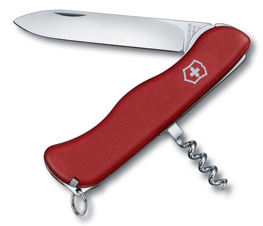 

Нож перочинный Victorinox ALPINEER (0.8323) 111мм 5функций красный