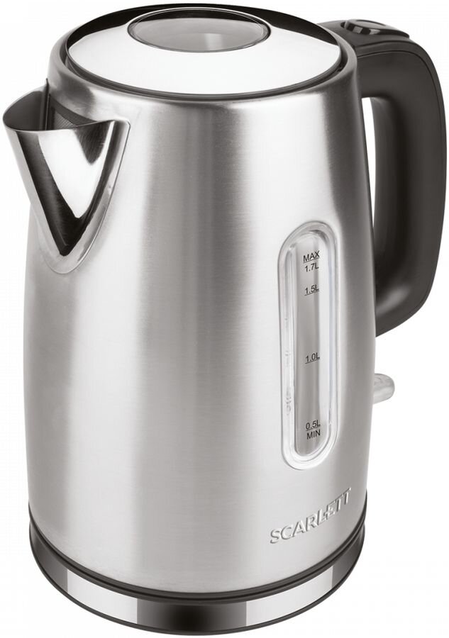 Чайник электрический Scarlett SC-EK21S68 1.7л. 2200Вт серебристый (корпус: нержавеющая сталь)