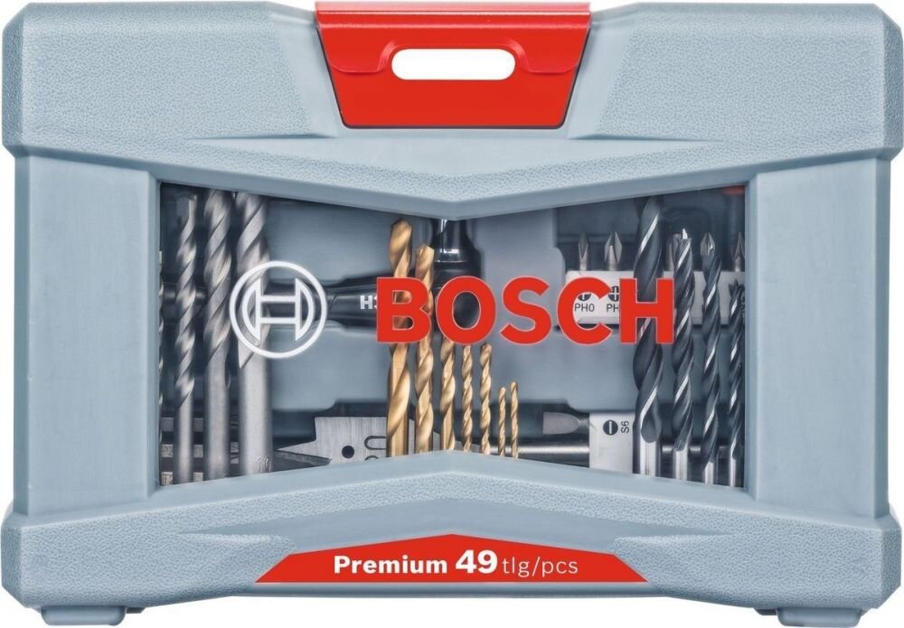 Набор бит Bosch Premium 49 предметов для шуруповертов