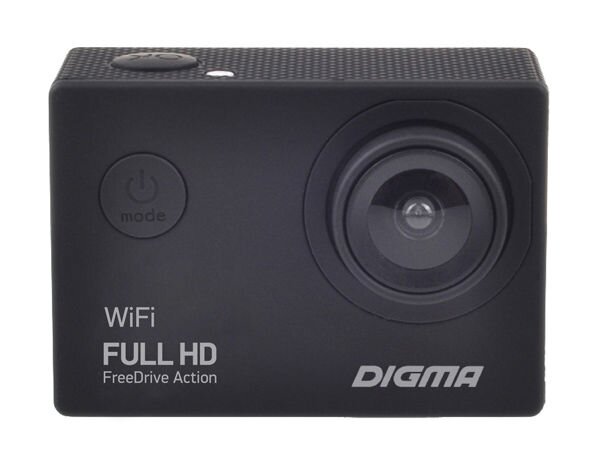 

Видеорегистратор Digma FreeDrive Action Full HD WiFi черный 1.2Mpix 1080x1920 1080p 150гр. GeneralPlus 4247