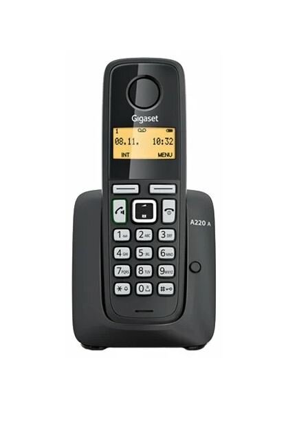 Р/Телефон Dect Gigaset A220A RUS черный автооветчик АОН