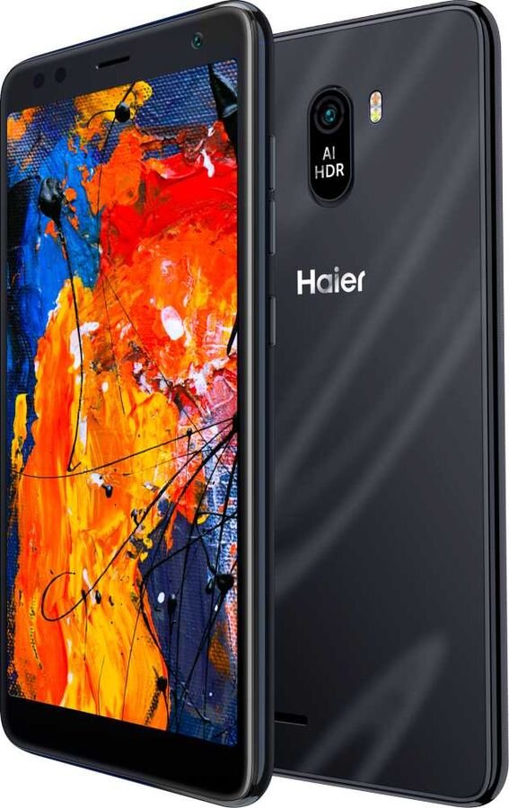 

Смартфон Haier S5 Silk 16Gb 2Gb черный моноблок 3G 4G 2Sim 5.5" 480x960 Android 10 5Mpix 802.11 b/g/n GPS GSM900/1800 GSM1900 TouchSc MP3 FM A-GPS microSD max64Gb