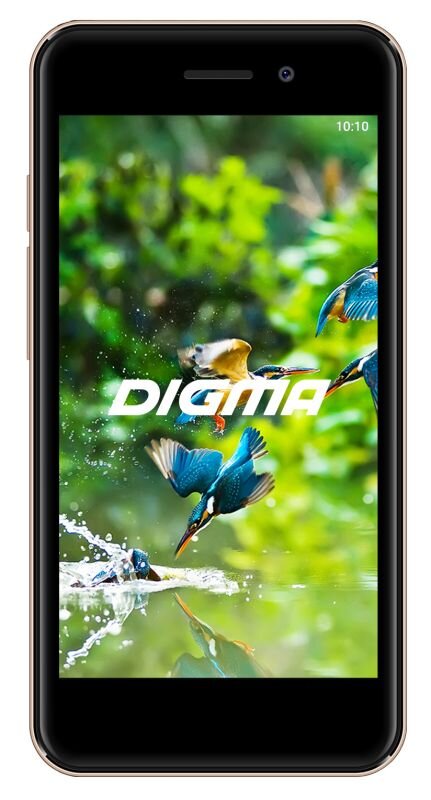 

Смартфон Digma Linx A453 3G 8Gb 1Gb золотистый моноблок 3G 2Sim 4.5", Золотой