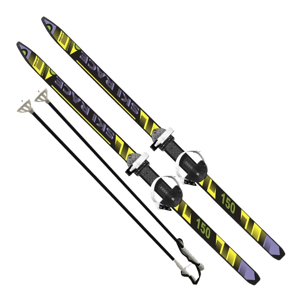 Лыжи подростковые «Ski Race» с палками