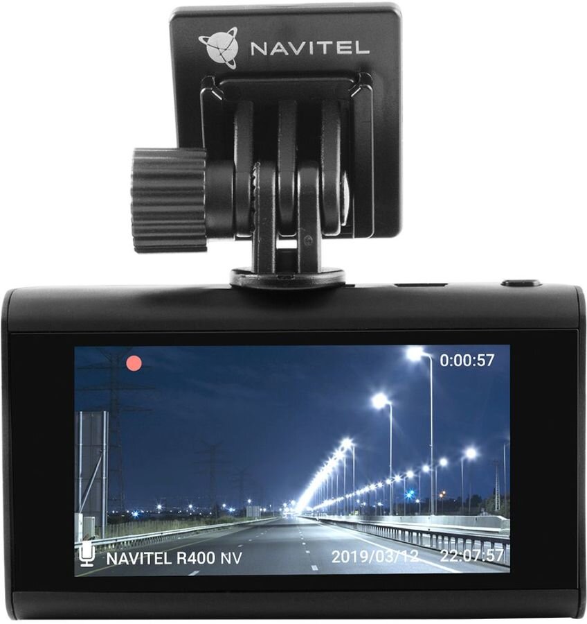 

Видеорегистратор Navitel R400 NV черный 3Mpix 1080x1920 1080p 120гр. MSC8336