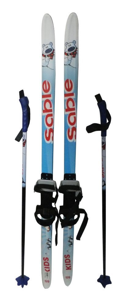 Лыжный комплект 75мм STEP Sable KIDS рост 140