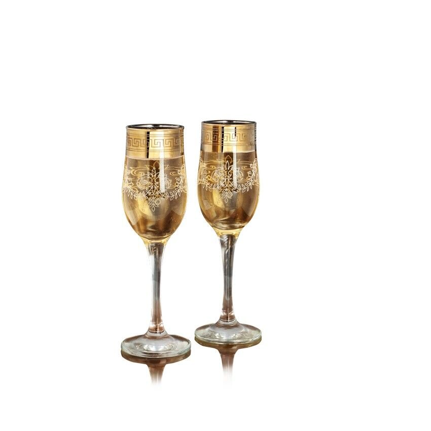 Набор из 2 бокалов для шампанского «Барокко»