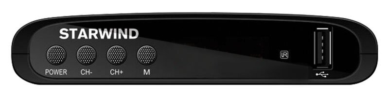 Ресивер DVB-T2 Starwind CT-100 черный