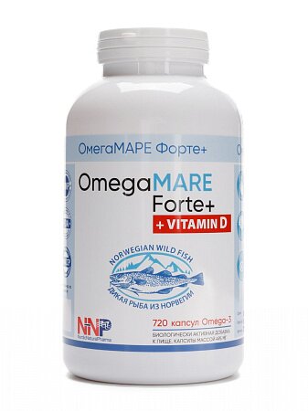 Капсулы ОмегаMARE Forte 720 шт