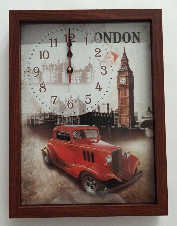 Часы настенные «По улицам Лондона»