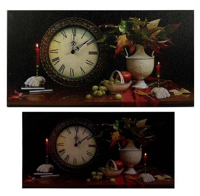 Часы настенные «Осенний натюрморт»