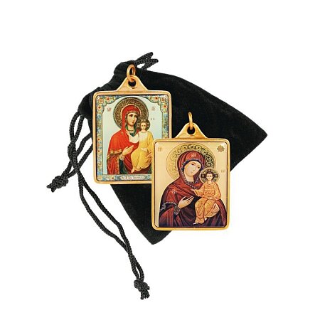 Позолоченный медальон «Богоматерь Смоленская»