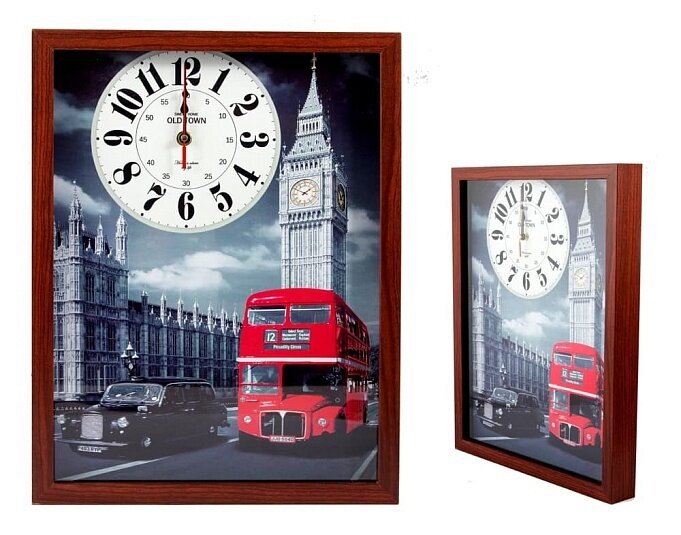 Часы настенные «Прогулки по Лондону»