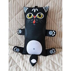 Фигурная подушка «Кот с карманом»