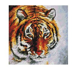 Набор для алмазной мозаики «Тигр на снегу»