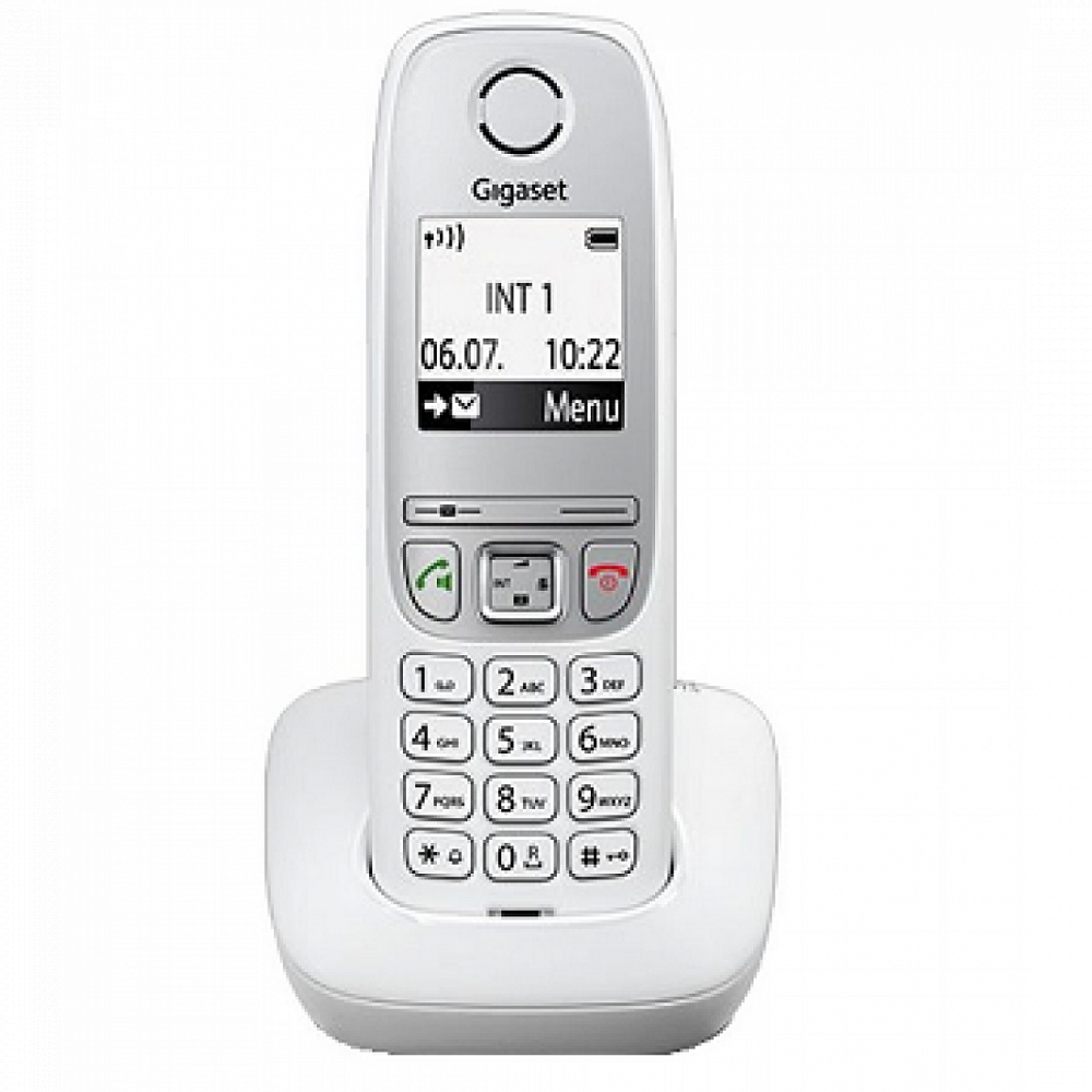 Р/Телефон Dect Gigaset A415 RUS белый АОН
