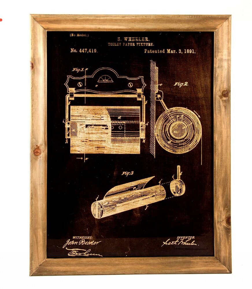 Картина «Механизм печатной машинки»