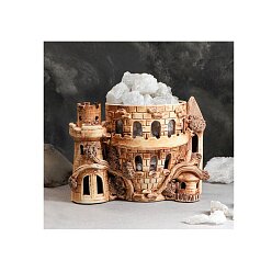 Керамическая соляная лампа «Замок»