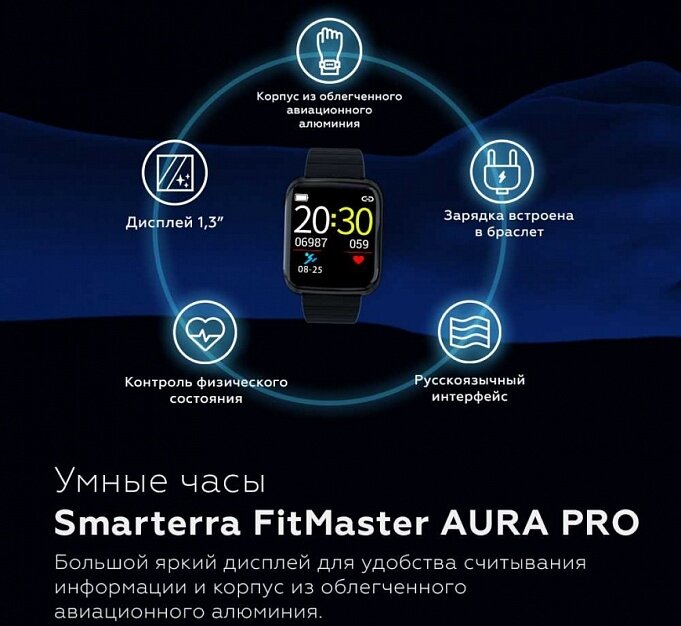 Smarterra fitmaster aura программа для телефона