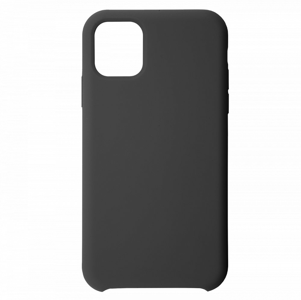 Накладка силикон с микрофиброй Orlando для iPhone 11 (6.1")with 3 sides, черный