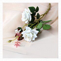 Цветы искусственные «Розы с шипами»