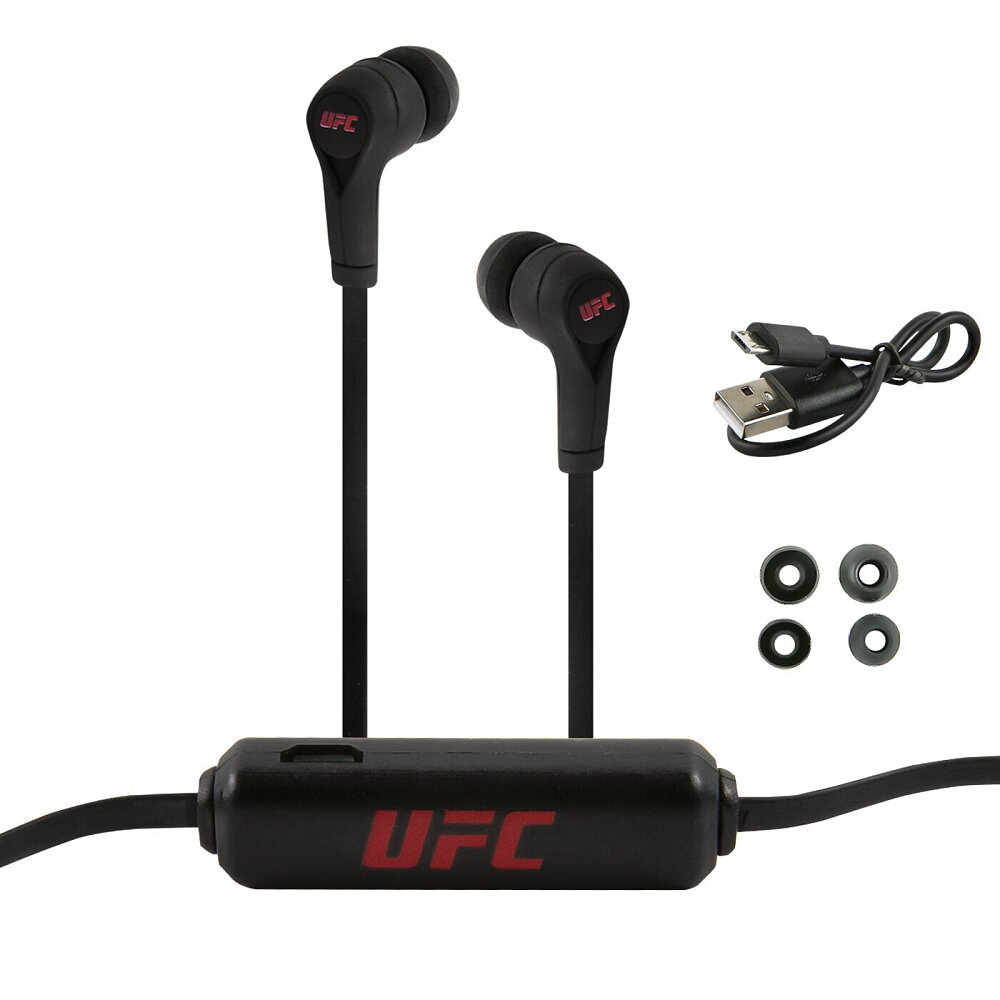 Беспроводные bluetooth-наушники UFC с микрофоном (внутриканальные) BHS - 03  купить в Москве, цена, отзывы в интернет-магазине Мой Мир (Хом Шоппинг Раша)