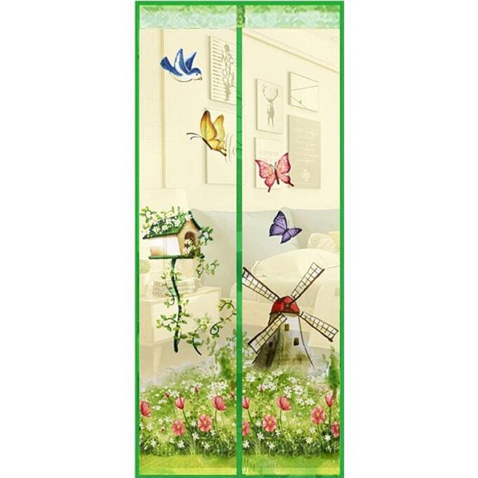 Антимоскитная сетка для дверного проема «Бабочки»