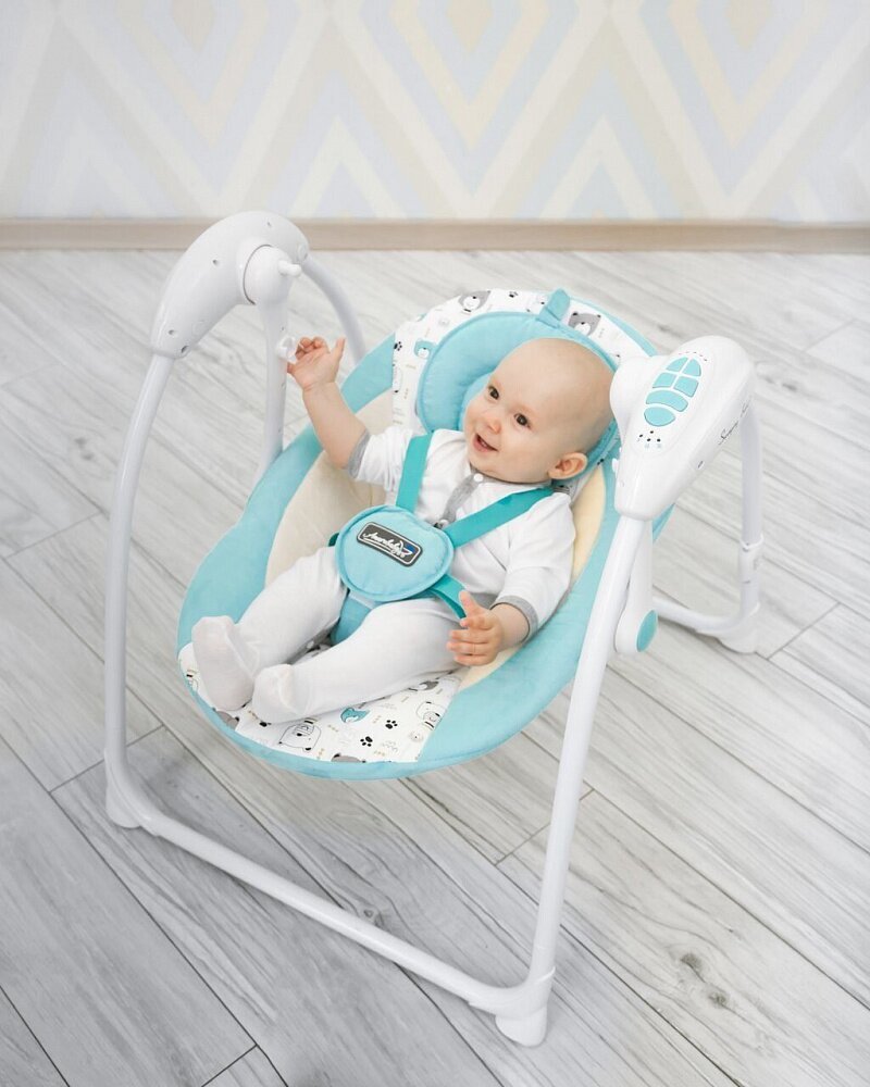 Электронные качели детские AMAROBABY Swinging Baby купить в Москве, цена,  отзывы в интернет-магазине Мой Мир (Хом Шоппинг Раша)