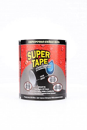 Лента Super Tape, цвет черный