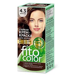 Стойкая крем-краска для волос «Fitocolor»  4.3 Шоколад