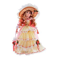 Коллекционная фарфоровая кукла «Алла»