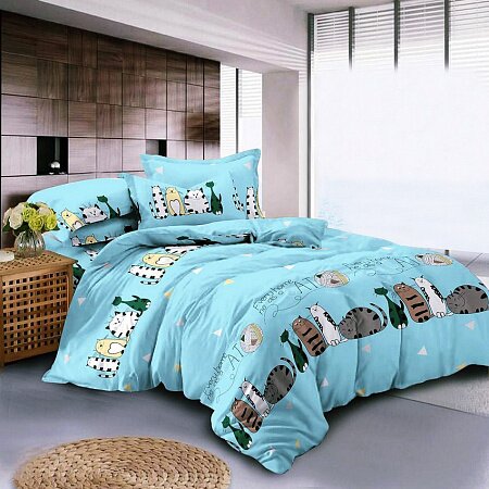 Комплект постельного белья «Веселые коты»