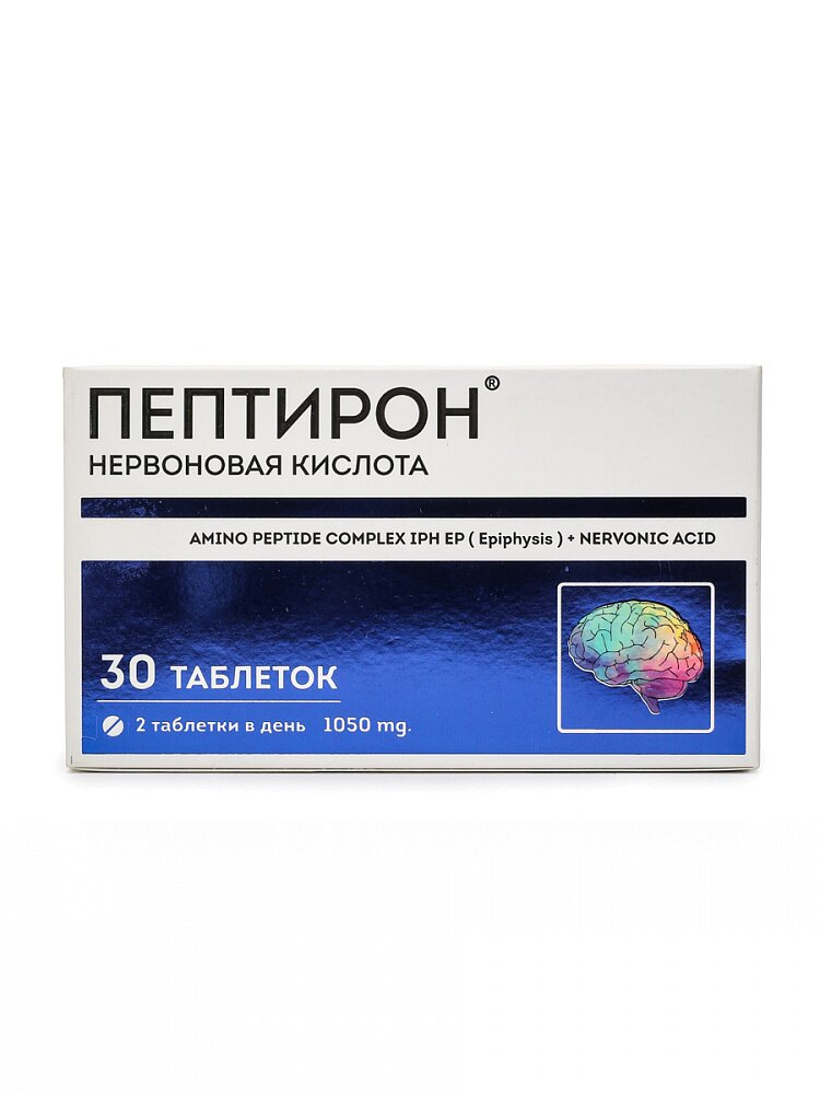 VEROVER PHARMA Таблетки "Пептирон", 30 шт